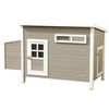 Kerbl Coteț de găini ECO Barney, gri și alb, 137 x 73 x 83 cm, plastic
