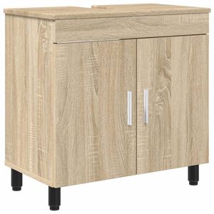 vidaXL Unitate Vanity pentru Baie Stejar Sonoma 60 x 35 x 60 cm