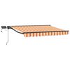 vidaXL Cadru manual de marchiză cu LED-uri