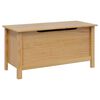 vidaXL Cutie de depozitare HILL Maro miere 90 x 40 x 45 cm
