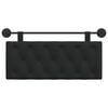 vidaXL Cap de pat suspendat Pe perete Negru 110 x 55 x 7 cm țesătură