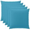 vidaXL Husă pentru pernă 6 pcs HEERLEN Albastru deschis 60 x 60 cm