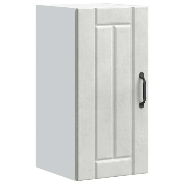 vidaXL Dulap de bucătărie &bdquo;Lucca&rdquo; Lemn prelucrat gri beton