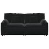 vidaXL Canapea modulară cu perne, negru