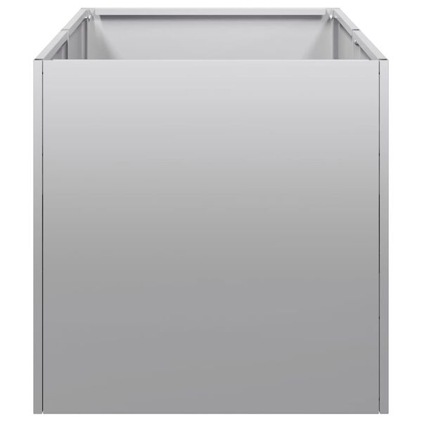 vidaXL Jardinieră 40x80x40 cm oțel galvanizat