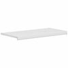 vidaXL Prag de fereastră Alb 100 x 45 x 4,5 cm PVC