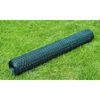vidaXL Plasă de s&acirc;rmă găini, verde, 25 x 0,5 m, cu &icirc;nveliș PVC