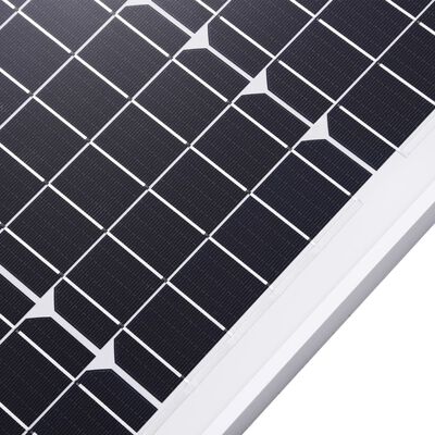 vidaXL Panouri solare, 2 buc., 100 W, aluminiu monocristalin & sticlă