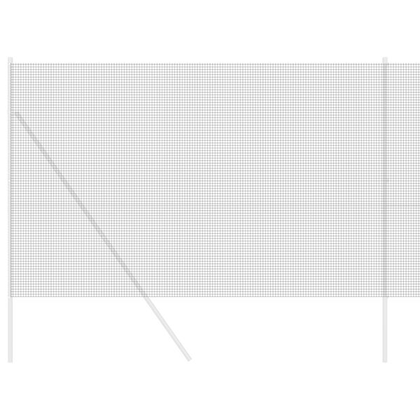 vidaXL Gard din sârmă sudată Gri 1.6 x 10 m Oțel