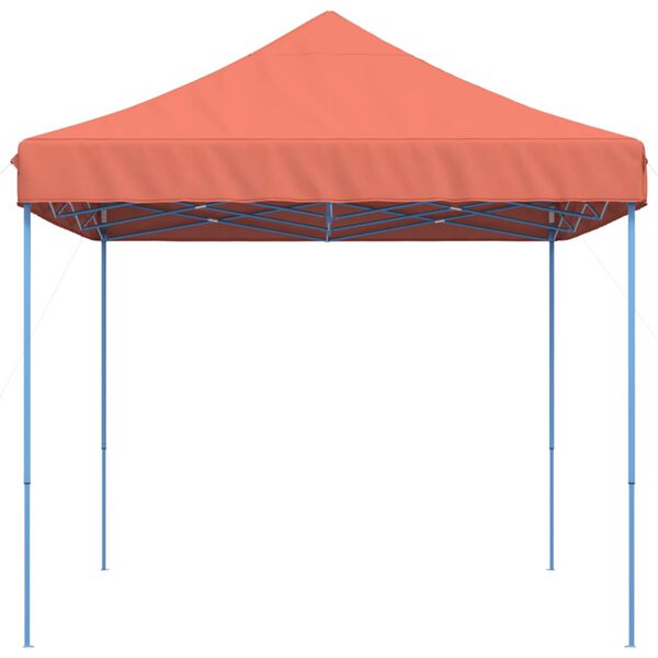 vidaXL Cort de petrecere pliabil Pop-Up, 440x292x315 cm, teracotă