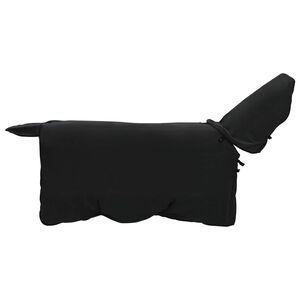 vidaXL Pătură pentru cai Negru 75 cm Fleece din poliester