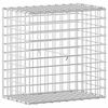 vidaXL Gabion cu s&acirc;rmă de 5 mm și plasă de 5x5 cm 50x30x50 cm
