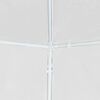 vidaXL Cort de petrecere, alb, 3 x 4 m