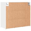 vidaXL Dulap pentru pantofi Alb 77,5 x 30 x 67 cm Lemn compozit