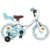 vidaXL Bicicletă pentru Copii 14 Inci pentru 3-5 ani Alb