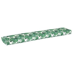 vidaXL Perna pentru palet Floral Model cu frunze 200 x 40 x 8 cm