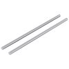 vidaXL Coroană filetată 2 buc. Argintiu 6 x 170 mm Oțel