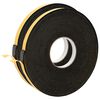 vidaXL Bandă din spumă autoadezivă 2 buc. Negru 20mm x 10m Spumă CR