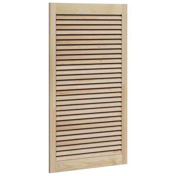 vidaXL Ușă de Dulap cu ușă 2 pcs natural 110 x 2,1 x 59,5 cm