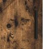 vidaXL Dulap de Baie cu depozitare Stejar fumuriu 60 x 35 x 80 cm