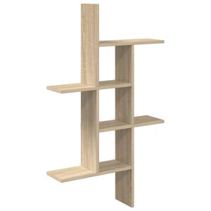 vidaXL Raft de perete Stejar Sonoma 61 x 15 x 102 cm Lemn prelucrat