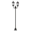 vidaXL Lumina de grădină 68 x 20 x 235 cm Aluminiu și sticlă