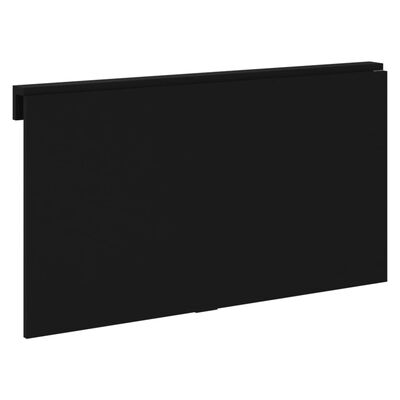 vidaXL Masă de perete pliantă, negru, 100x60x56 cm, lemn compozit