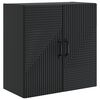 vidaXL Dulap montat pe perete Negru 59 x 31 x 60 cm Lemn prelucrat