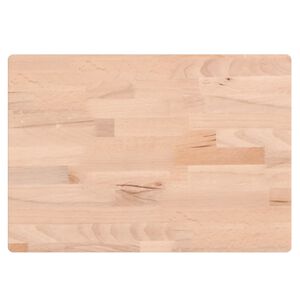 vidaXL Fund de tocat, 50x35x4 cm, lemn masiv de fag