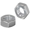 vidaXL Piuliță hexagonală 2 buc. Argintiu m8 Metal