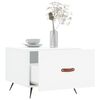 vidaXL Măsuțe de cafea, 2 buc., alb, 50x50x40 cm, lemn compozit