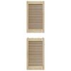 vidaXL Ușă de Dulap cu ușă 2 pcs natural 140,5 x 2,1 x 39,5 cm