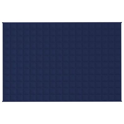 vidaXL Pătură anti-stres, albastru, 122x183 cm, 5 kg, material textil