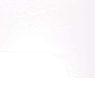 vidaXL Birou de calculator, alb, 120 x 72 x 70 cm