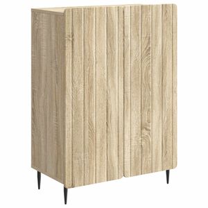 vidaXL Bufet Stejar Sonoma 66 x 34,5 x 92 cm Lemn prelucrat