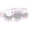 vidaXL Set canapele de grădină cu perne 5 piese bej poliratan/acacia