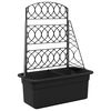vidaXL Spalier pentru teren Antracit 58 x 29 x 78 cm PP