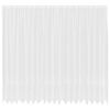 vidaXL Cortină din Dantelă cu perdele Alb 260 x 500 cm Poliester
