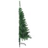 vidaXL Pom de Crăciun artificial pre-iluminat Verde 120 cm PVC