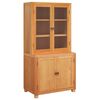 vidaXL Set de Mobilier pentru Depozitare 2 buc. Maro 80 x 50 x 160 cm