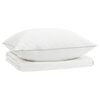 vidaXL Set de pilote din puf de g&acirc;scă 90% FULDA 2 buc. 135 x 200 cm