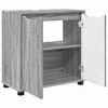 vidaXL Cabinet pentru chiuvetă de baie Gri Sonoma 60 x 30 x 60 cm