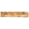 vidaXL Blat de masă margine naturală, 160x20x2,5 cm, lemn masiv mango