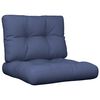 vidaXL Set pernă de paleți, bleumarin, 60x40x12 cm, material textil