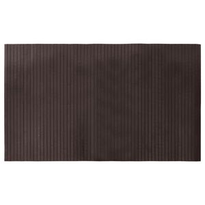 vidaXL Covor dreptunghiular, maro &icirc;nchis, 60x100 cm, bambus
