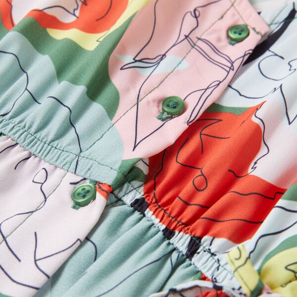 Rochie pentru copii, verde, 140