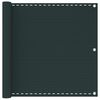 vidaXL Ecran de balcon Dreptunghiular 90 x 1000 cm HDPE și Aluminiu