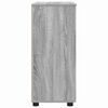 vidaXL Dulap de Baie Gri Sonoma 60 x 35 x 80 cm Lemn compozit & Metal