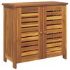 vidaXL Dulap de grădină natural 75 x 35 x 70cm Lemn Solid de Acacia