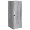 vidaXL Dulap montat pe perete Sonoma gri 33 x 34,5 x 90 cm